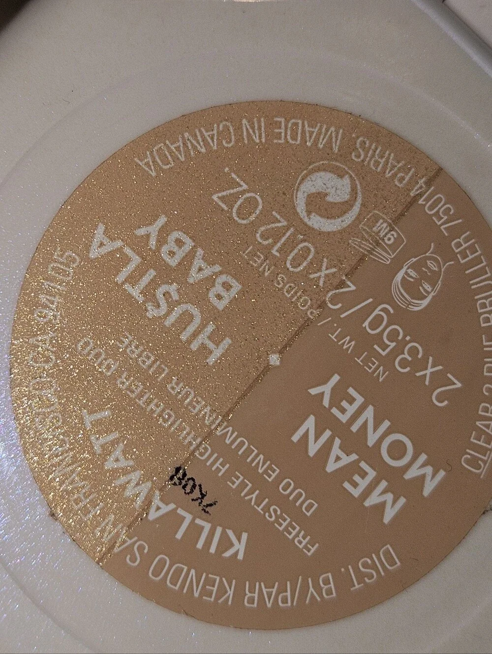 Fenty Beauty Dual Highlighter Compact - Champagne & Rose Gold Shimmer